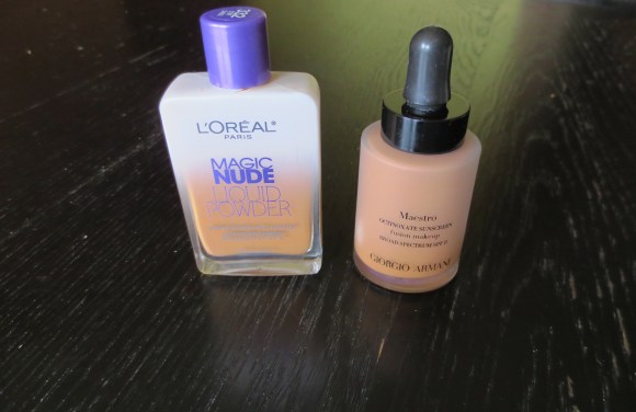 L'Oreal Magic Nude Giorgio Armani Maestro Fusion Makeup