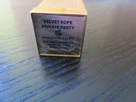 Lipstick Queen Velvet Rope in Private Party